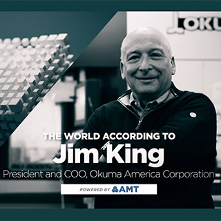 Jim King, President and COO of Okuma America