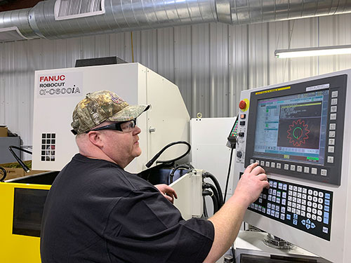 ARC EDM wants the fastest, most accurate machines available. At IMTS, owners Daniel and Ashley Miller plan to research FANUCâ€™s ROBOCUT model with an 800 mm table, which can machine larger parts in a single setup. 