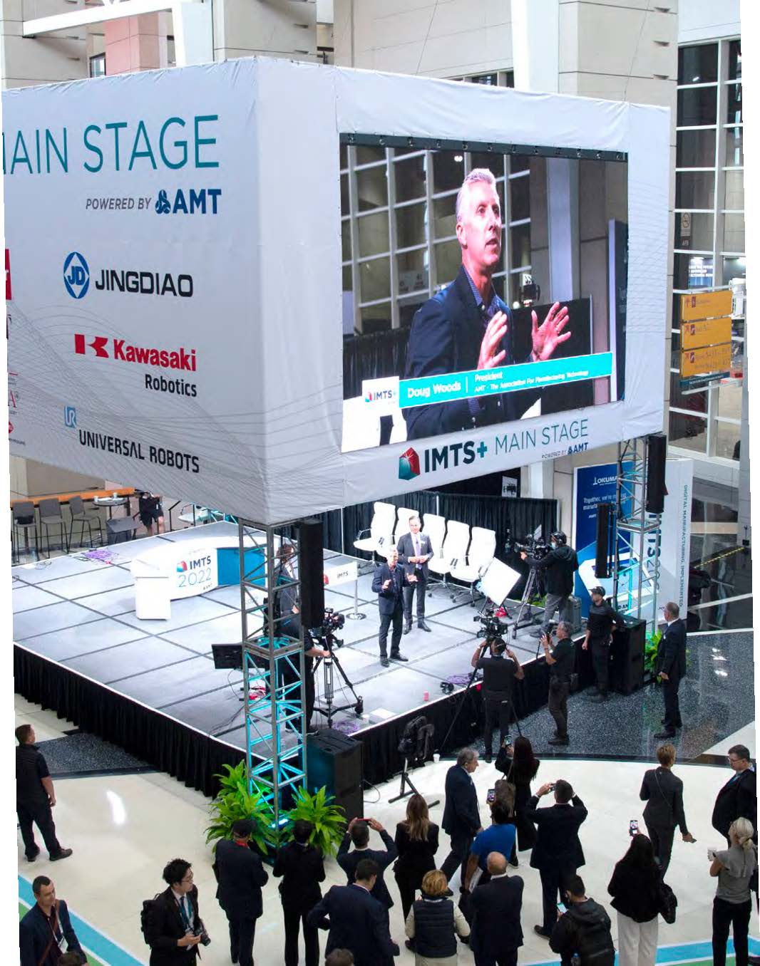 Image: IMTS+ Main Stage at IMTS 2022