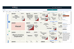 Highlight your company's booth on the floorplan with a corner peel graphic.