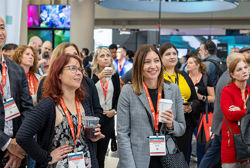  The IMTS 2024 crowd gathering at the IMTS+ Main Stage.