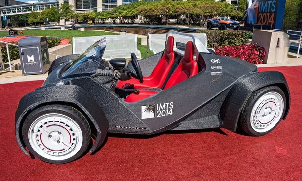 Strati 3D-Printed Car